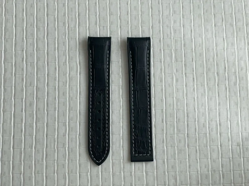 오메가 정품 엘리/러버 하이브리드 스트랩 19-18mm 이미지