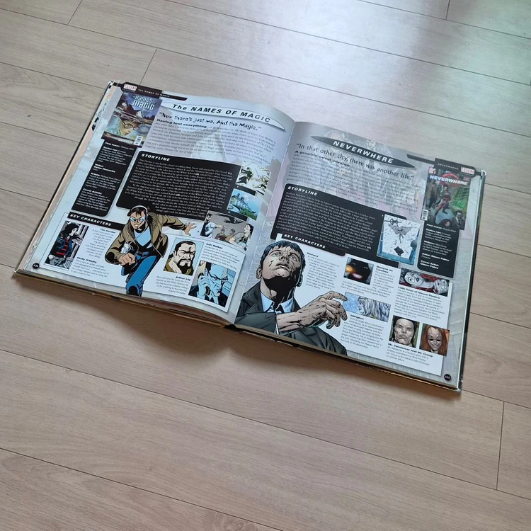 The Vertigo Encyclopedia 버티고 백과사전 (DC 그래픽노블 콜렉션) 영어 원서 이미지