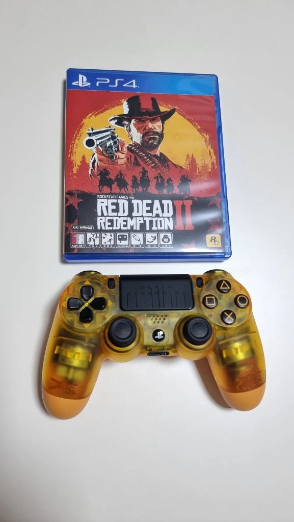PS4 듀얼쇼크4 데스 스트랜딩 한정판 컨트롤러 판매합니다. 이미지