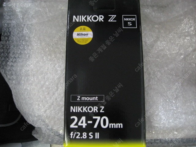 니콘Z24-120mm F4S 니콘Z180-600 니콘Z24-70mm F2.8S II 니콘Z24-70 II 신형 이미지