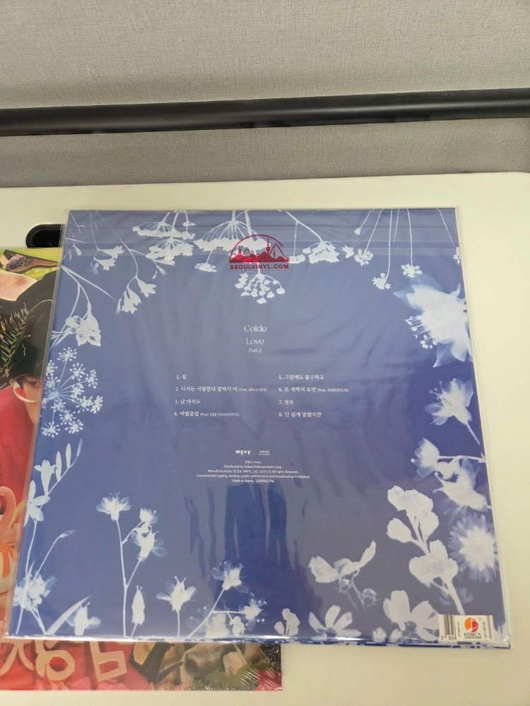 검정치마 201 lp, 콜드 러브파트2 일괄 이미지