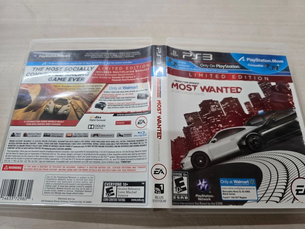 [PS3] 플스3 "니드포스피드 모스트 원티드" 판매합니다. 이미지