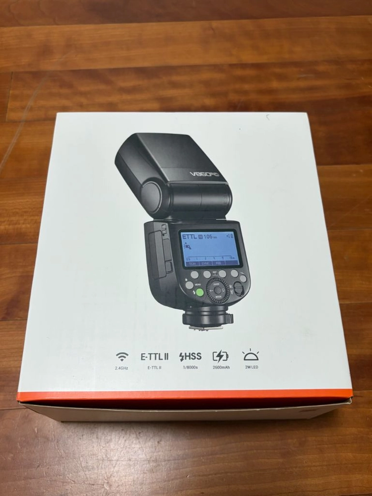 S급 상태 고독스 GODOX V860III 플래시 캐논용 풀박 이미지
