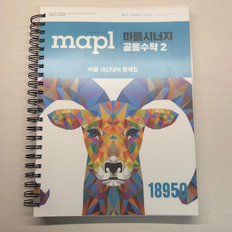 스프링교재 마플시너지 18950 공통수학2 고1 문제집 새책 이미지