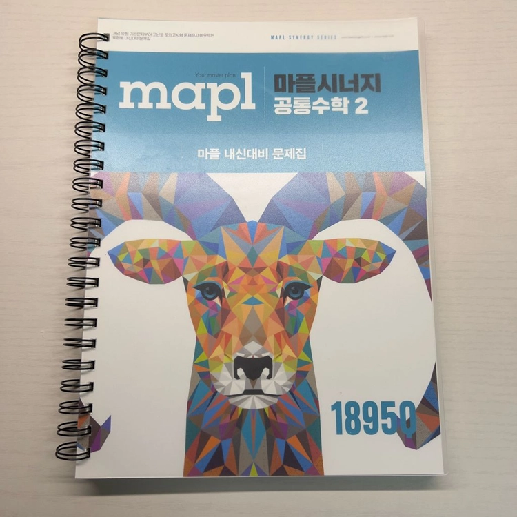 스프링교재 마플시너지 18950 공통수학2 고1 문제집 새책 이미지