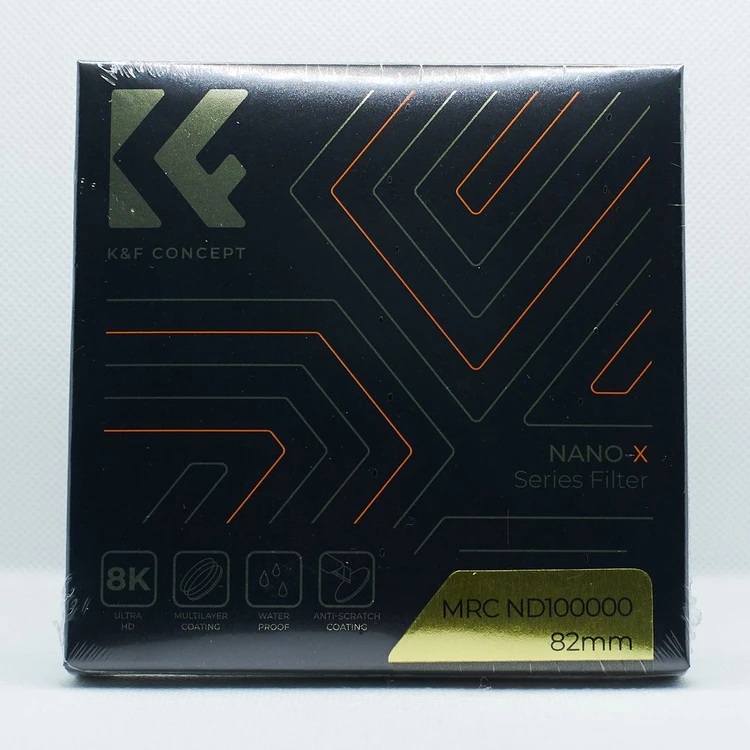 K&F Concept 82mm NANO-X ND100000 (5.0) 필터 (새상품) 8K AGC Glass 이미지