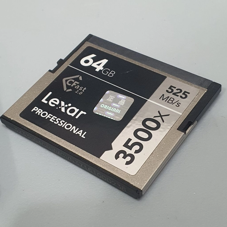 Lexar CFast 64GB/128GB 메모리카드 + 리더기 이미지