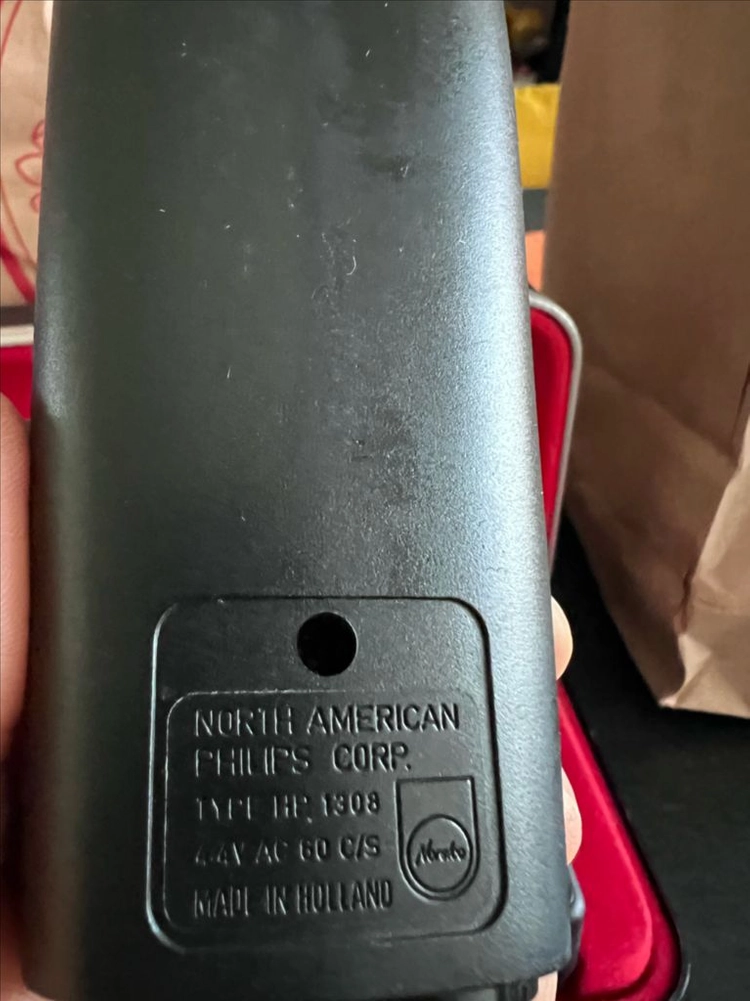 Philips Norelco HP1308 빈티지 전기면도기 이미지