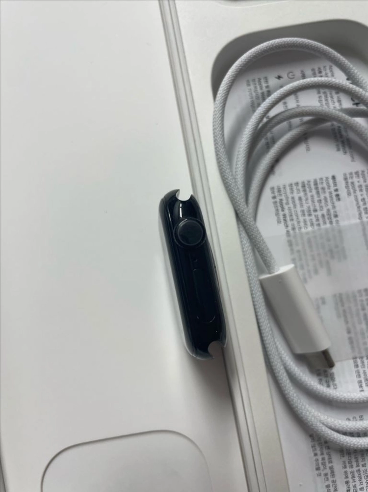 애플워치10 42mm 제트블랙 SS급 이미지
