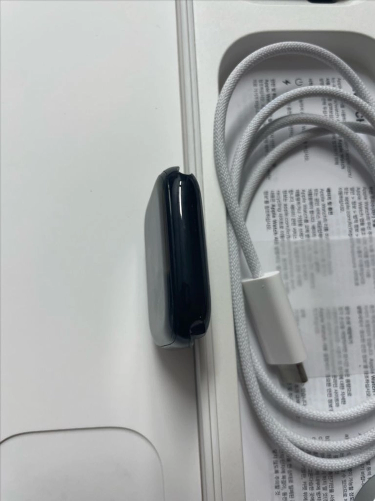 애플워치10 42mm 제트블랙 SS급 이미지