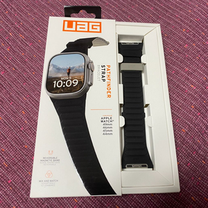 UAG 애플워치 패스파인더 마그네틱 스트랩 블랙티타늄 (44/45/46/49mm) 이미지