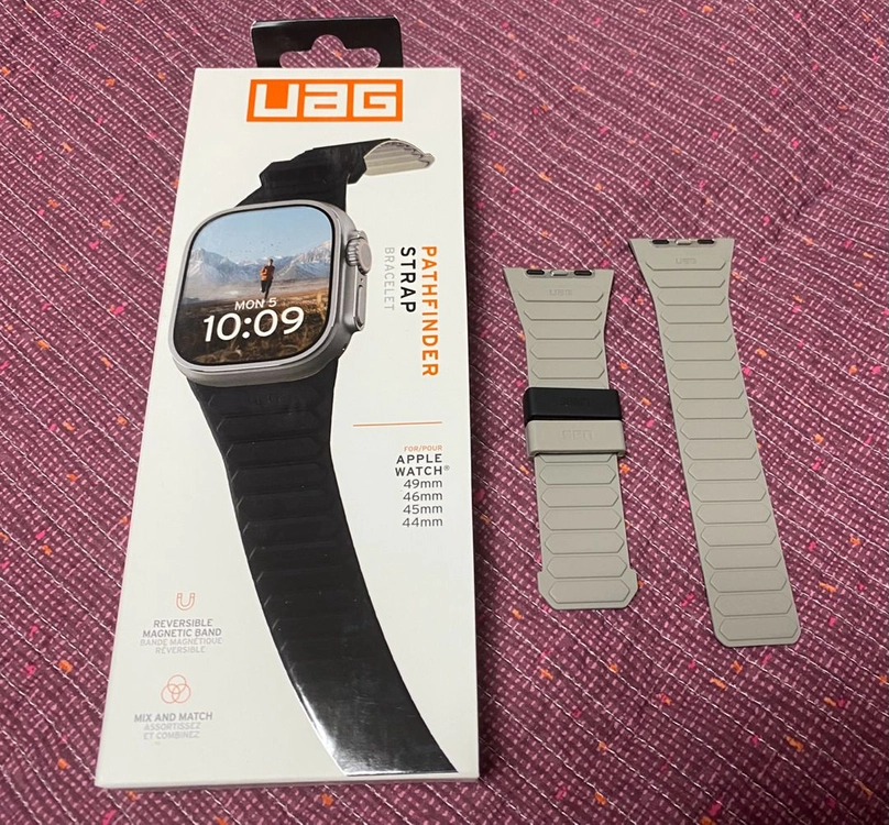 UAG 애플워치 패스파인더 마그네틱 스트랩 블랙티타늄 (44/45/46/49mm) 이미지
