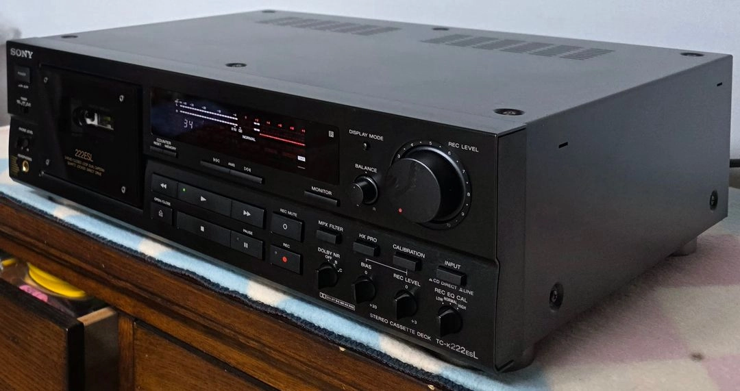 SONY 222ESL 카세트 데크 이미지