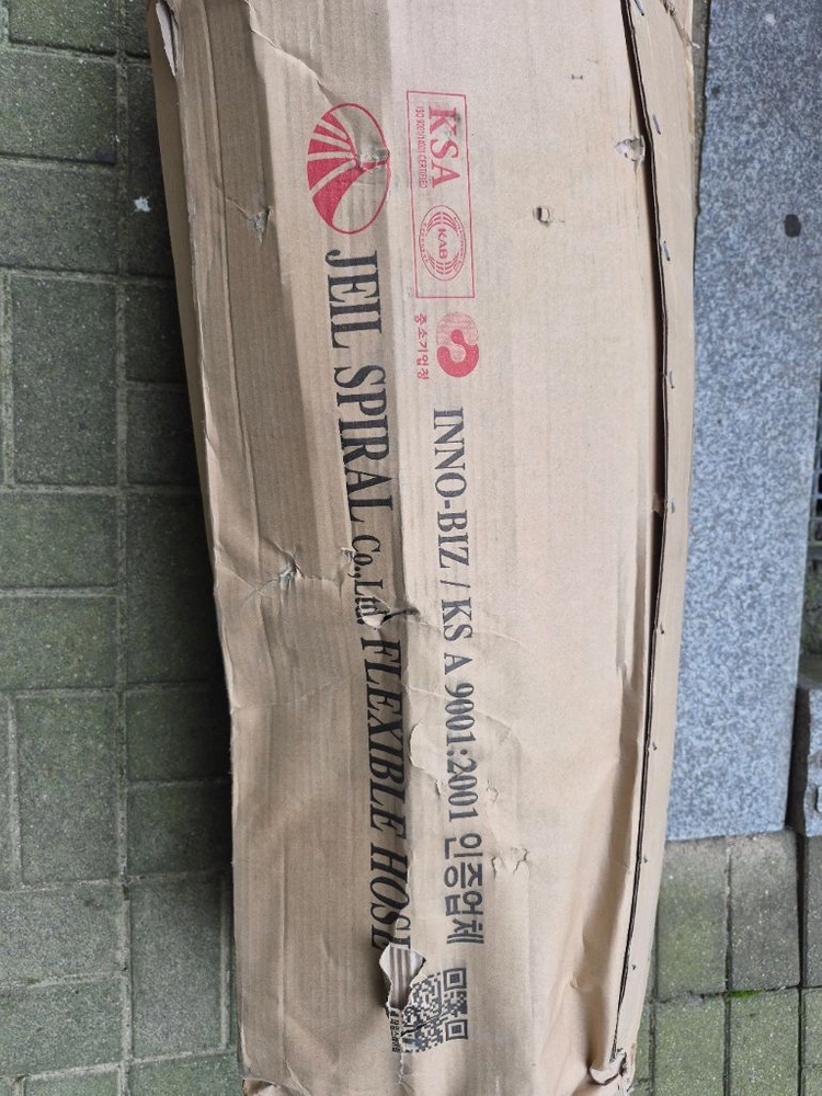 닥트홋. 스파이럴 플렉시블 호스 300mm 10M 이미지
