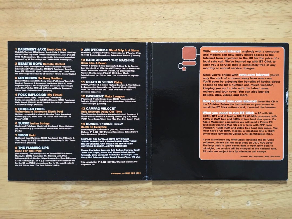 매거진 Fun Lovin Criminals 펀 러빈 크리미널스 NME 라지 매거진 이미지