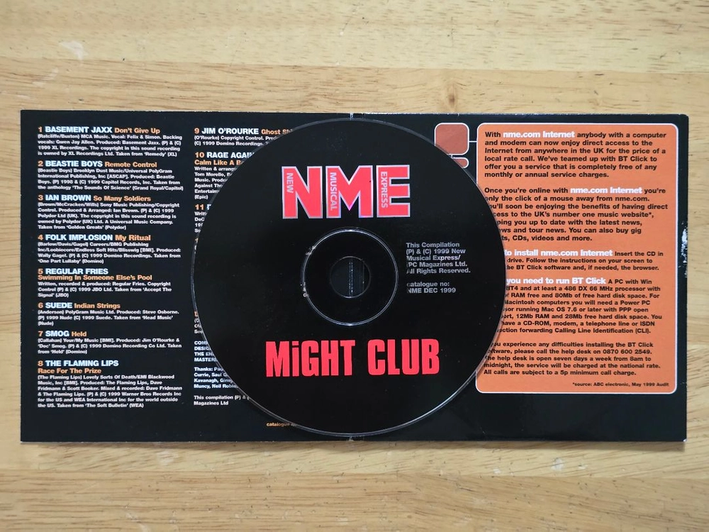 매거진 Fun Lovin Criminals 펀 러빈 크리미널스 NME 라지 매거진 이미지