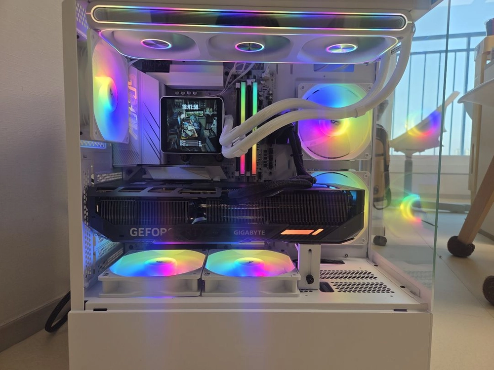 9800x3d, x670e wifi, rtx 5080 초고사양 본체 이미지