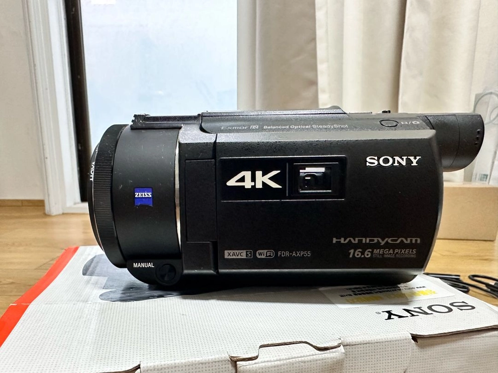FDR-AXP55 4K 캠코더 판매합니다 이미지