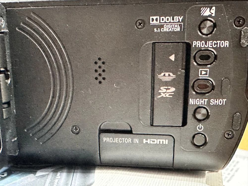 FDR-AXP55 4K 캠코더 판매합니다 이미지