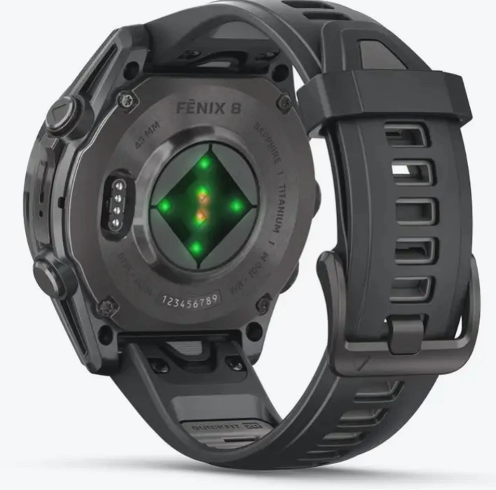 가민 피닉스 8 AMOLED 스마트워치 43mm 블랙 (새제품) 이미지