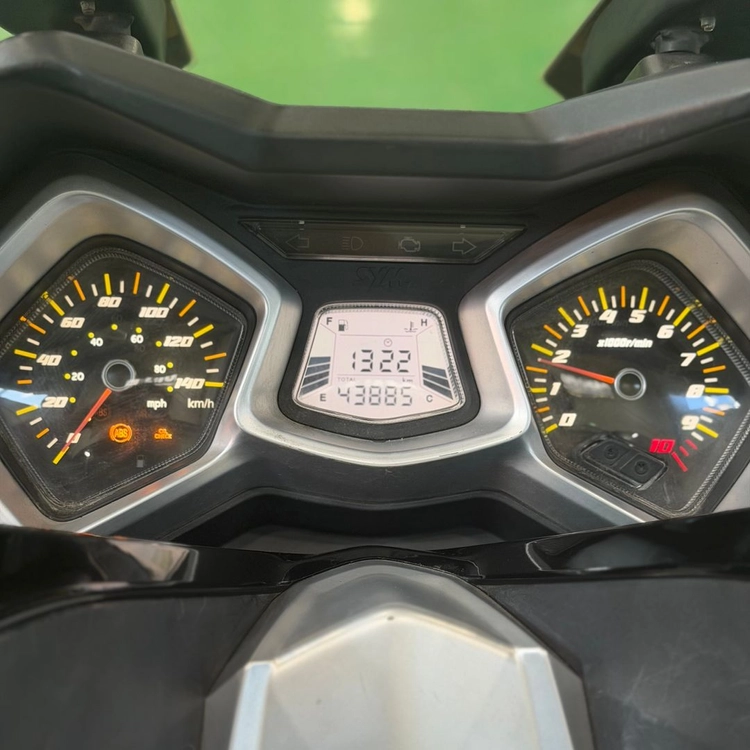 sym 크루심125 20년식 4만키로 배달셋팅 저렴하게 판매합니다 이미지