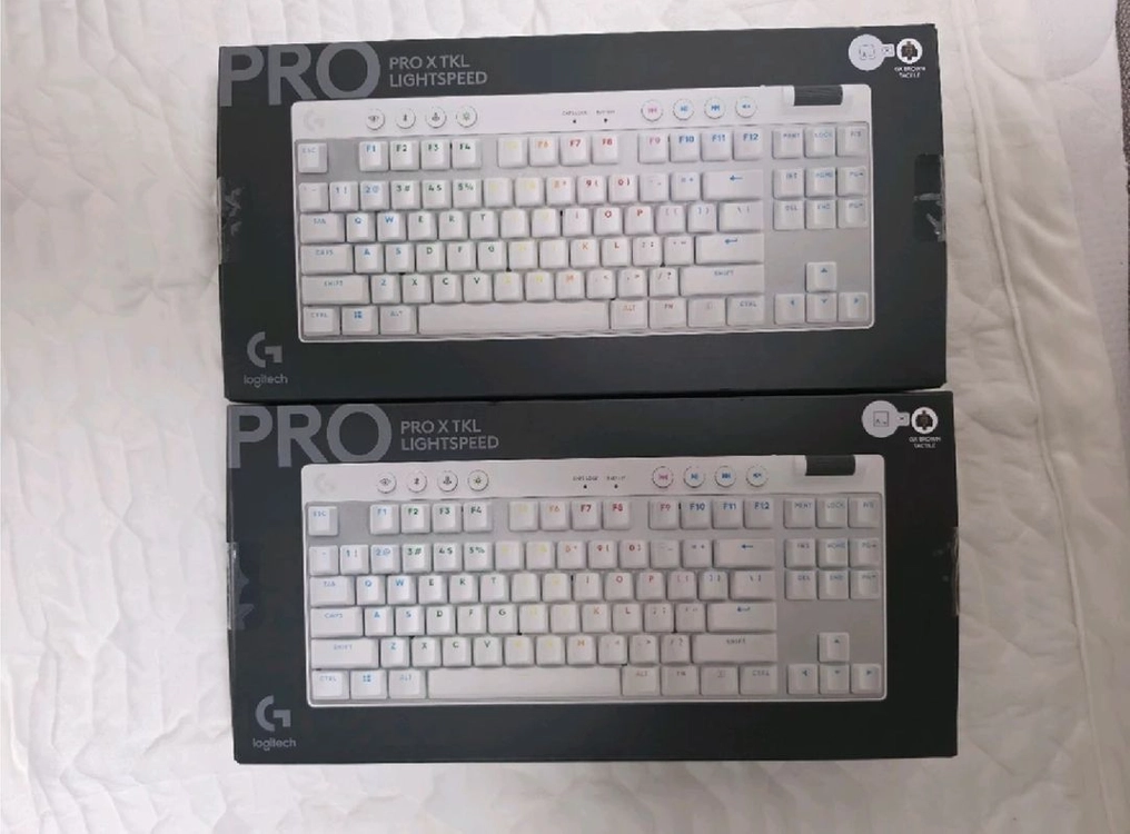 (미개봉) G PRO X TKL LIGHTSPEED 게이밍 키보드 화이트 국내정품 이미지