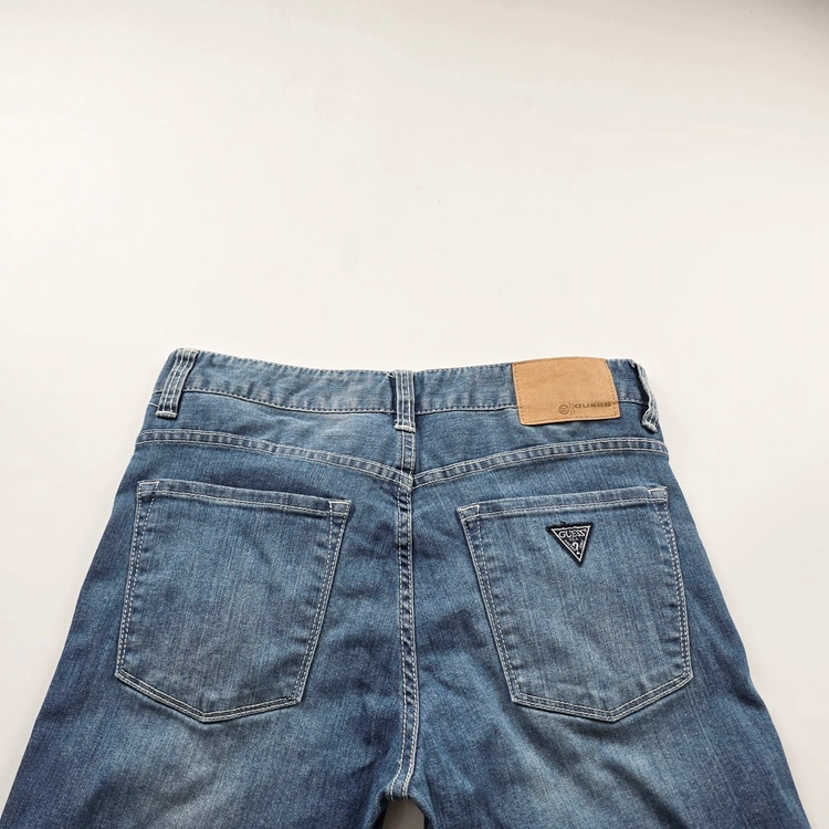 게스 청바지 스판 일자 워싱 데님팬츠 사이즈30 R6786 이미지