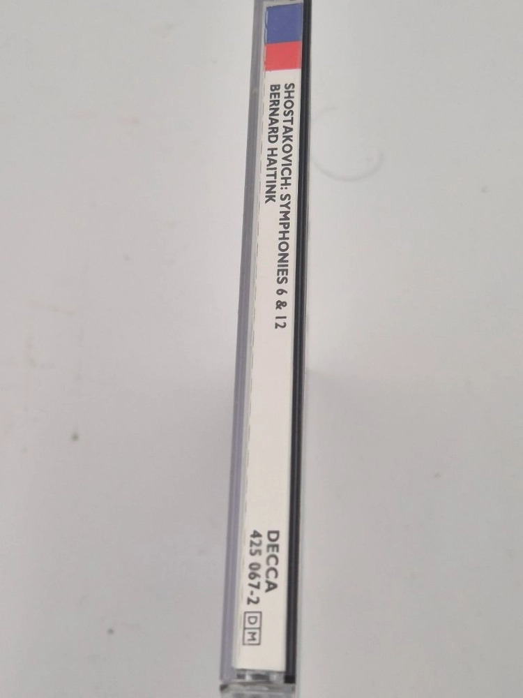 쇼스타코비치 교향곡 6번 12번 하이팅크 콘세르트헤바우 DECCA 클래식 CD 이미지
