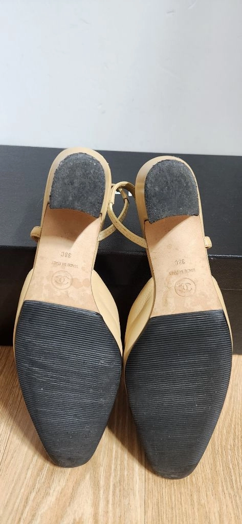 (38/245)샤넬 슬링백 펌프스 숙녀화 샌들 구두 이미지