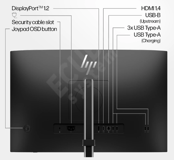 HP 524PF IPS 모니터/60.5cm(24인치)/FHD(1920 x 1080)/100Hz 이미지