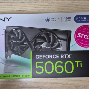 PNY 지포스 RTX 5060 Ti OC D7 16GB 이미지