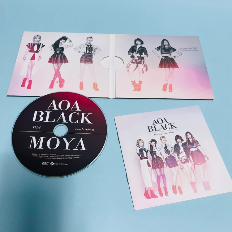 [중고음반/CD] 에이오에이 블랙 AOA BLACK 3rd 싱글 MOYA 이미지