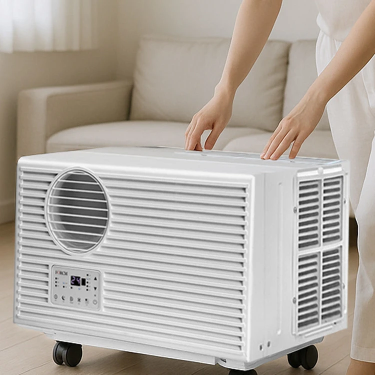 포시엠이동식 에어컨 방음부스 실외기없는 냉난방기 이미지