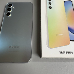 갤럭시 A34 5G 어썸 실버 128GB, 삼성 sd카드 256GB 이미지