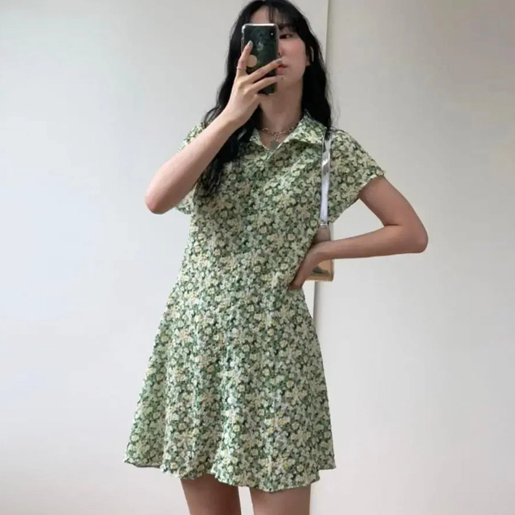 루루서울(LULUSEOUL) 데이지 시어서커 원피스 55 이미지
