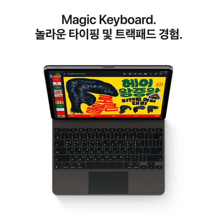 애플 아이패드 에어 13 M4 셀룰러 5G+WiFi, 128GB, 스타라이트 이미지