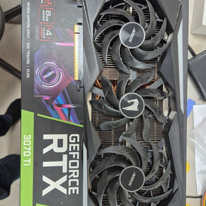 RTX 3070 Ti 그래픽카드 이미지