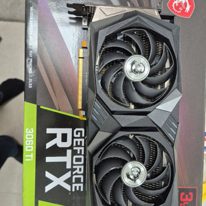 msi RTX 3060 Ti 게이밍 그래픽카드 이미지