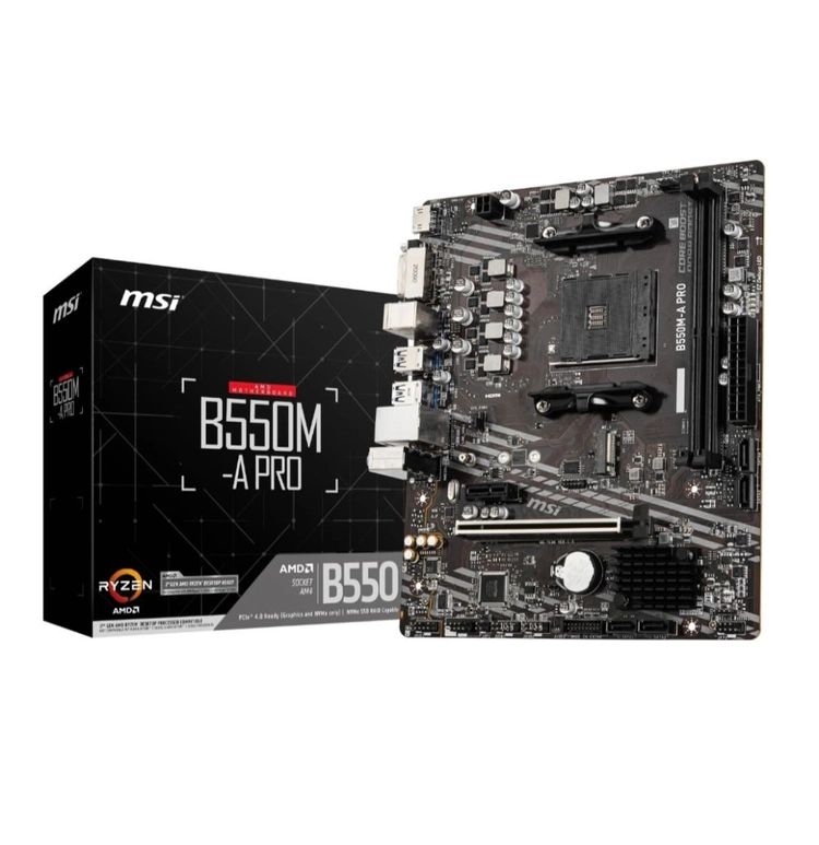 (미개봉) MSI B550M-A PRO 메인보드 팝니다. - 안심되는 중고거래
