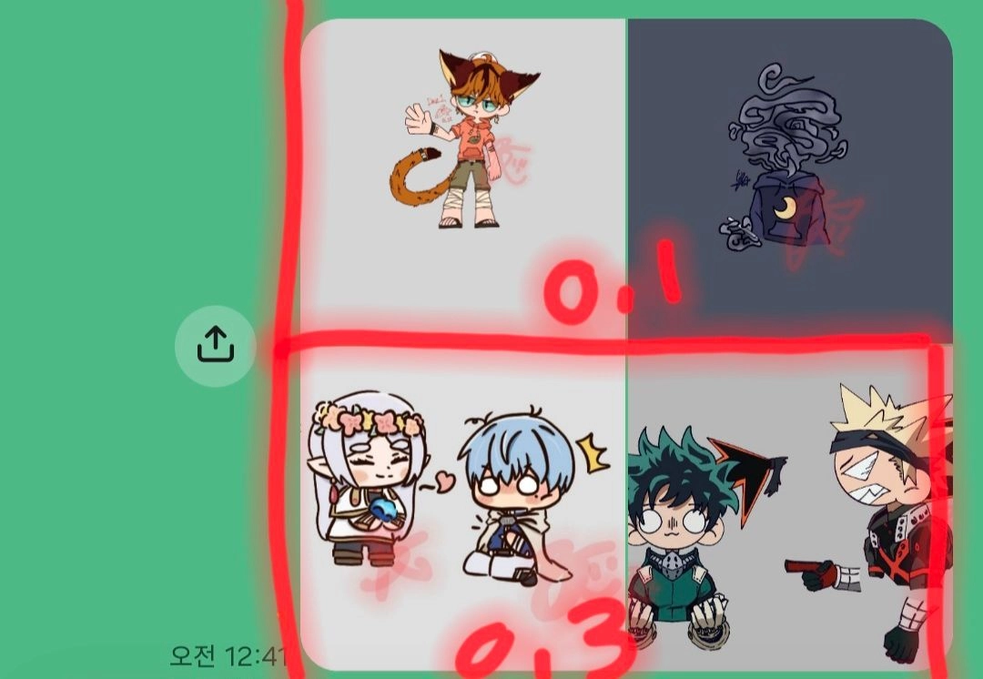 커미션 ) 1000원&3000원 받고 아무 그림 그립니다 이미지