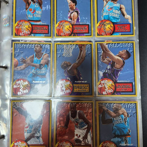 NBA 농구카드 1996-97 NBA 올스타게임 마이클 조던 포함 이미지