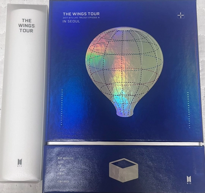 택포가) 방탄소년단 윙즈콘 dvd 포카O, 특전 포스터O BTS WINGS 윙즈 이미지