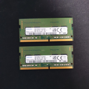DDR4 4GB 메모리 2개 세트 이미지