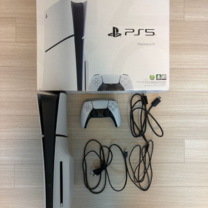 (최신공정)PS5 슬림 디스크 모델 풀박 이미지