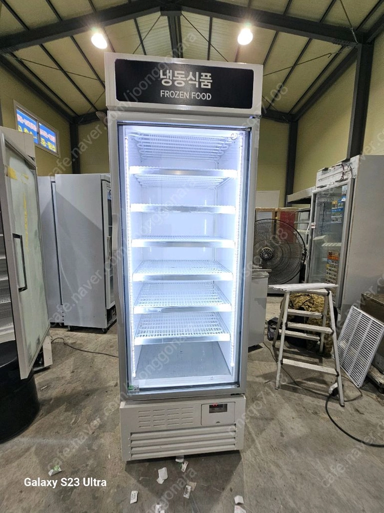 아이스크림냉동고냉동쇼케이스 히팅도어 이미지