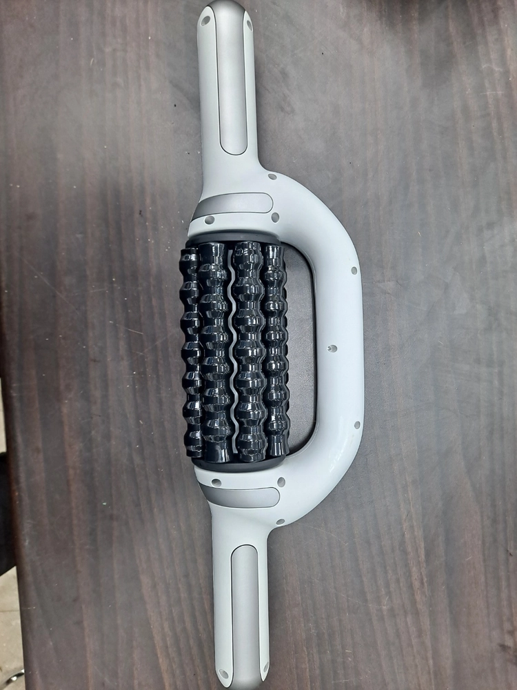 [마사지기] 한경희생활과학 Easy Massager 올인원 자동 롤러 돌돌이 마사지기 그레이 HLH-BM500 이미지