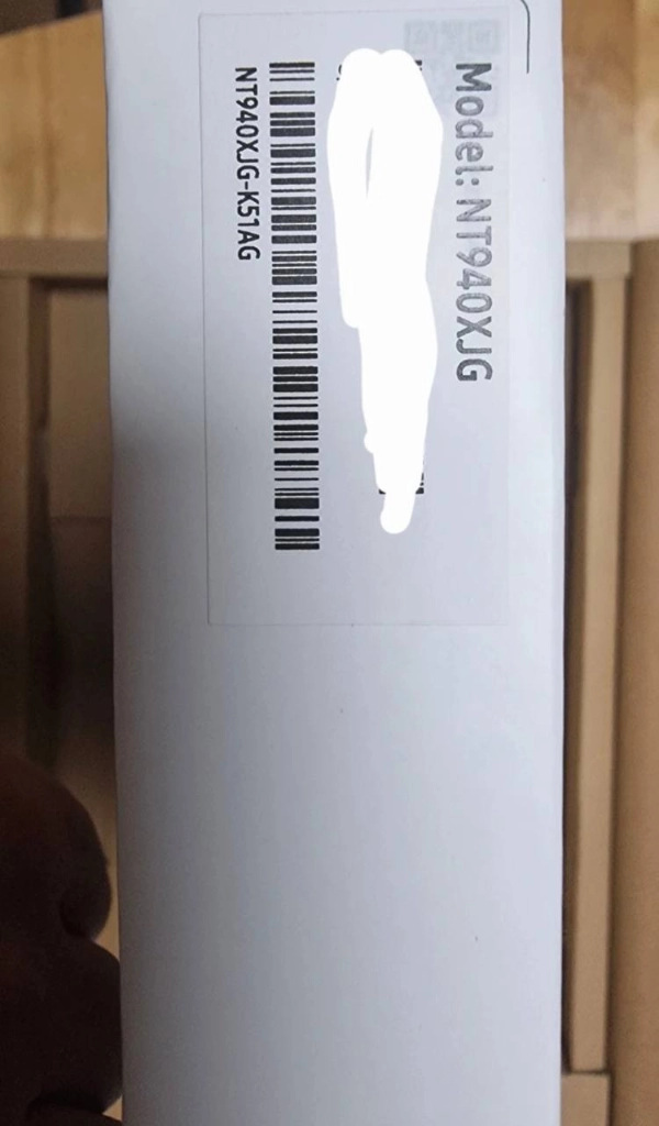 갤럭시북6 프로 NT940XJG- K51AG 메모리16gb 저장장치256gb 14인치 (단순개봉) 이미지