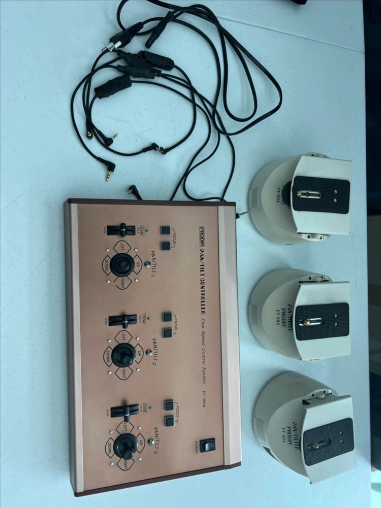 PTZ 카메라 세트(prodia pt-50a, pt-380a) 이미지