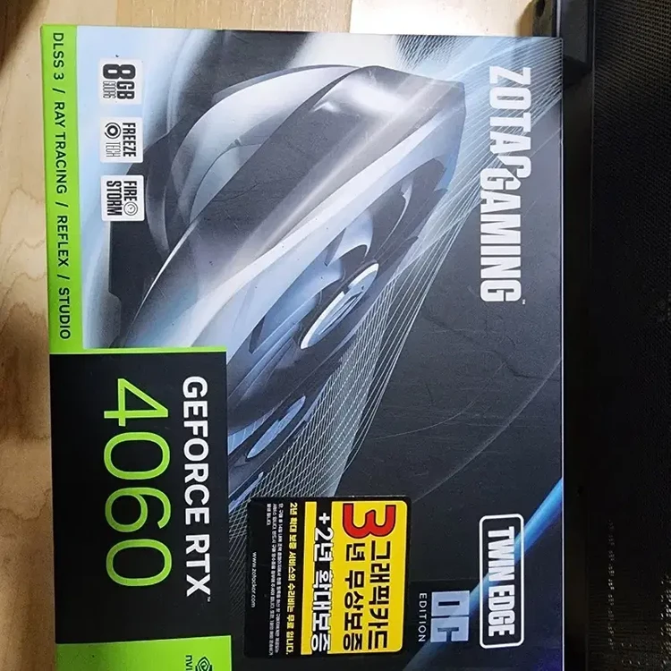 조텍 RTX 4060 Twin Edge OC 8GB 그래픽카드 - 안심되는 중고거래