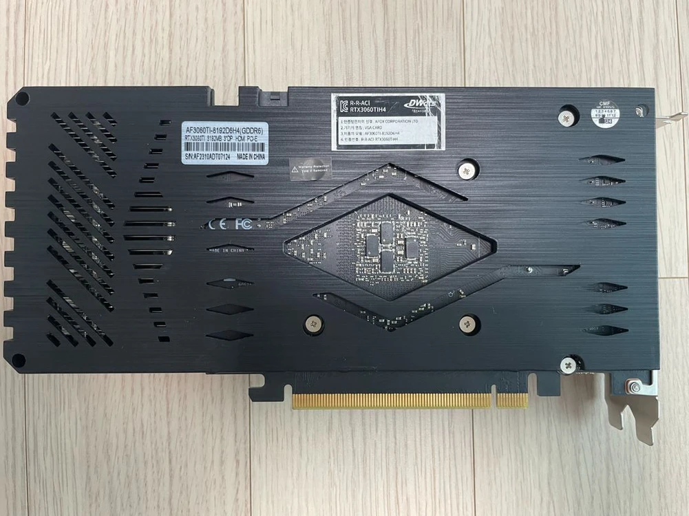 대원씨티에스 RTX3060Ti 8G 이미지